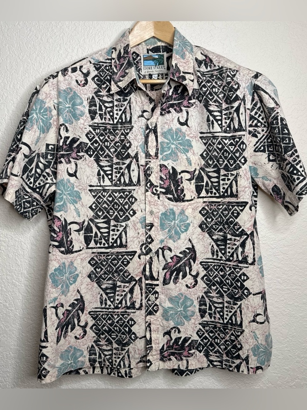 Cooke Street Honolulu Vintage Hawaiian Shirt | Men's L | Made in USA | Cotton